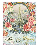 Punch Studio Stationery Words of Wisdom Pocket Note Pad, Paris Dream