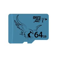 BRAVEEAGLE 64GB MicroSD Card Class 10 SD Memory Card for Wyze Cam/Galaxy Note (64GB U1)
