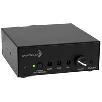 Dayton AudioDA30 2x15W Class D Bridgeable Mini Amplifier (Black)