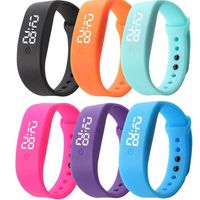 MUDEREK 1pcs Fashion Children LED Watch Digital Watch Silicone Sport Bracelet Watch Smart Watches