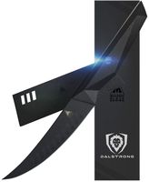 Dalstrong Fillet Knife - 6" - Shadow Black Series - Black Titanium Nitride Coated German HC Steel - Sheath