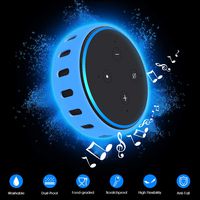 Case/Cover/Sleeve for Amazon Eco Dot 3rd Generation,Latest Silicone Protective Case Shock Proof [Anti-Lost][Ultra Light] Flexible Skin Holder for All-New Echo Dot (Glowblue)