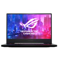 ROG Zephyrus M Thin and Portable Gaming Laptop, 15.6" 144Hz Full HD IPS, NVIDIA GeForce GTX 1660 Ti, Intel Core i7-9750H, 16GB DDR4 RAM, 512B PCIe SSD, Per-Key RGB, Windows 10 Pro, GU502GU-XB74