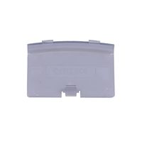 GBC Battery Door, eJiasu Plastic Repair Back Cover Parts Replacement Battery Door Cover for Nintendo GBC Gameboy Color System (Transparent Purple)