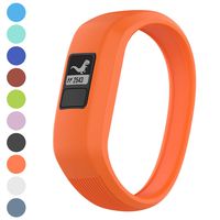 Watbro Bands Compatible with Garmin Vivofit JR/Vivofit JR2/ Vivofit 3, Soft Silicone Adjustable Stretchy Replacement Watch Bands with Buckle, for Vivofit jr/jr 2/3, for Kids Boys Girls Small Large