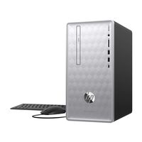 HP Pavilion 590p Desktop 9th Gen Intel i5-9400-6 Cores 8GB RAM 1TB HD & 128GB SSD Win 10 Home (Renewed)
