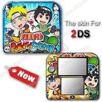 Naruto Shippuden NEW SKIN VINYL STICKER DECAL COVER for Nintendo 2DS