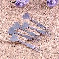 Forks - Stainless Steel Fruit K 5pcs Set Salad Tableware Cutlery El Restaurant Party - Diapers Polish Covers Bowl Ecos Melt Soap Stainless Kleenex Shower Toys Animal Pods Odor Hair Detergent Ha