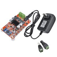 Diymore TDA7492P CSR8635 2x50W Dual Channel Stereo Speaker Wireless Digital Bluetooth 4.0 Audio Amplifier Board with 5.5X2.1MM 12V 2A Power Adapter Male Female DC 2.1x5.5mm Power Plug Jack Connector