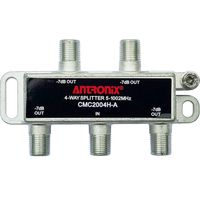 Antronix CMC2004H-A 4-Way Horizontal Splitter -7dB 5-1002 MHz High Performance for Coax Cable TV & Internet