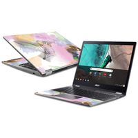 MightySkins Skin Compatible with Acer Chromebook Spin 13 (2018) - Water Color Mocking | Protective, Durable, and Unique Vinyl Decal wrap Cover | Easy to Apply, Remove | Made in The USA