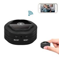 Mini WiFi Camera, HD 1080P Monitor for 6 Hours Recording Portable Hidden Spy Camera with Night Vision Motion Detection Remote View for Home Security Support iOS/Android Phones