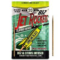 Jet Rocket B-12 Energy Toothpicks Lemon-Lime
