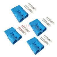 120A Battery Connector Quick Connect Battery Modular Power Connectors Quick Disconnect (Blue)
