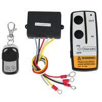 Volt Wireless Remote Control Kit for Jeep ATV Winch Cordless Truck Car 12V Auto