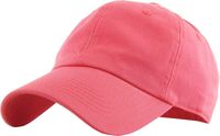 KB-Low COR Classic Cotton Dad Hat Adjustable Unconstructed Plain Cap