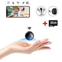 CreateGreat Mini Spy Camera Wireless Hidden WiF Camera HD 1080P Portable Home Security Cameras Nanny Cam Small Indoor Video Recorder Motion Activated Night Vision
