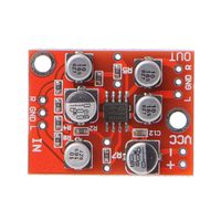 WINGONEER DC 5V-15V 6V 12V AD828 OP Amp Preamplifier Board Stereo Audio Preamp Module