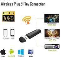 Fancart WiFi Display Dongle Adapter, Wireless Display Receiver WiFi HDMI Adapter Dongle Miracast TV Dongle Adapter for iOS Android Smartphones/Windows/MacBook Laptop to HDTV Projector Monitor