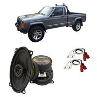 Compatible with Jeep Comanche Pickup 1986-1992 Rear Side Panel Factory Replacement HA-R46 Speakers
