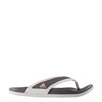 adidas Adilette Comfort Slides Women's, White, Size 11