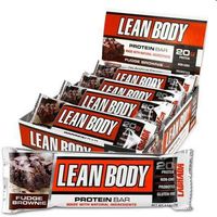 Labrada Nutrition – Lean Body Protein Bars with Probiotics, Non-GMO, Gluten Free, All-Natural Protein bar Made with Natural Ingredients, Fudge Brownie, 12 Bars
