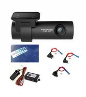 HDVD BlackVue DR750S-1CH 16GB, Car Black Box/Car DVR Recorder with Power Magic Pro, Built-in Wi-Fi, Cloud, 1080p Full HD, 60FPS, G Sensor, GPS, 16GB SD Card Included Fuse taps + Fuses