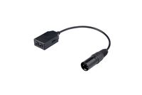 Dual 3.5 mm Adapter for Aircraft intercoms (Airbus (XLR5))