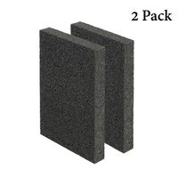 Heavy Duty Cleaning Scrub Sponge, Nano Emery Scouring Pads Reusable Sponges Remove Rust for Household Cleaning size 2PCS