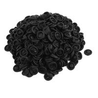 uxcell 503 Pcs Anti Static Rubber Latex Finger Cots Disposable Black