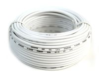 18 GA 50 Feet Audiopipe Primary Power Wire Remote Car Audio Home (White)