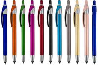 Stylus for Touch Screens Pen with Ball Point Pen,for Universal Touch Screen Devices, for Phones, Ipads,Tablets, iPhone, Samsung Galaxy etc. Assorted Colors (12 Pack)