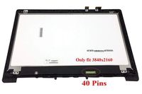 For Asus New 15.6'' 4K LCD LED Touch Screen Digitizer Replacement Assembly with Bezel/Frame ZenBook Pro UX501 UX501J UX501JW UX501V UX501VW fit 3840x2160 Version Only