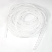 uxcell Electrical Wire Cable Protection 14mm Dia Tube Spiral Wrap Hose 19ft