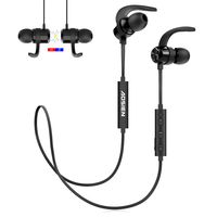 Wireless Bluetooth Headphones Aoslen Universal Magnetic Smart Switch in-Ear Sports Earbuds with Microphone Hi-Fi Stereo Bass Sound Headphones for iPhone, Samsung,Huawei Xiaomi