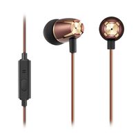 in-Ear Headphones, Sound Quality Earbuds Earphones with Mic by 01 Audio Stereo Sound- Made for Android Cell Phones, Samsung, iPhone 6, 6 Plus, 5, 5s, 4, iPad (Copper Head)