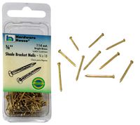 ToolUSA 1 Ounce Package Of 3/4" Bright Brass Bracket Nails: LMOT-609