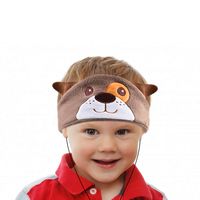 Contixo H1 Kids Soft Warm & Cozy Fleece Headphones Earphones Earbuds | Wired, 85dB Volume Limiting Animal Character Design (Puppy Dog)