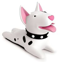 DomeStar Cute Dog Door Stopper, Bull Terrier Door Stop Decorative Animal Doorstop Door Wedge