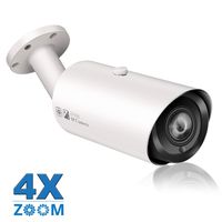 Anpviz Security 5MP IP POE Bullet Camera Motorized 4X Optical 2.8~12mm Vari-Focal 120ft Wide Angle Security Camera Indoor Outdoor Weatherproof Onvif Surveillance Camera #IPC-B750