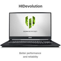 HIDevolution MSI WE75 9TK-875 17.3" FHD 60Hz IPS-Level | 2.7 GHz E-2176M, RTX 3000, 64GB 2400MHz RAM, 512GB PCIe SSD | Authorized Performance Upgrades & 3-Year Warranty
