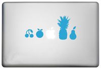 Pineapple Sticker MacBook Pro Decal is a Fruit Decal. Available in 11, 12, 13 and 15 inch Laptop Sizes. Looks Great with Your Fruit Decals Theme ICE Blue