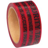 Tape Logic T90160RD1PK Secure Tape, 60 yds Length x 2" Width, 2.5 mil Thick, Red