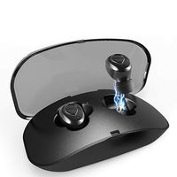 eubell Wireless Headphones Mini Bluetooth Earbuds Stereo in-Ear Earphone Bluetooth Headset with Charging Case
