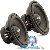 E-12 V.3 D2 PAIR - Sundown Audio 12" 500W RMS Dual 2-Ohm EV.3 Series Subwoofers