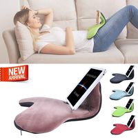 Allhave Multi-Angle Soft Pillow Lap Stand,2020 New Tablet Stand Pillow Holder,Universal Pad Pillow Lap Stand for Pads, Tablets, Ereaders, Smartphones, Books, Magazines