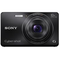 Sony Cyber-shot DSC-W690 16.1 MP Digital Camera with 10x Optical Zoom and 3.0-inch LCD (Black) (2012 Model)