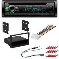 CACHÉ KIT5879 Bundle for 2007-2011 Honda Element EX/SC Single DIN Car Stereo with Bluetooth SiriusXM-Ready in-Dash CD/AM/FM Receiver and Complete in Dash Installation Kit (5item)