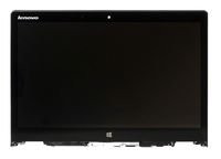 New Replacement 14" FHD (1920x1080) LCD Screen LED Display + Touch Digitizer + Bezel Frame Assembly For Lenovo Yoga 3 14 80JH0025US