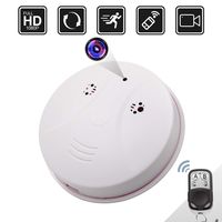 Hidden Camera Smoke Detector Spy Camera HD 1080P Motion Detection Loop Recording for Home Office Support Video Photo